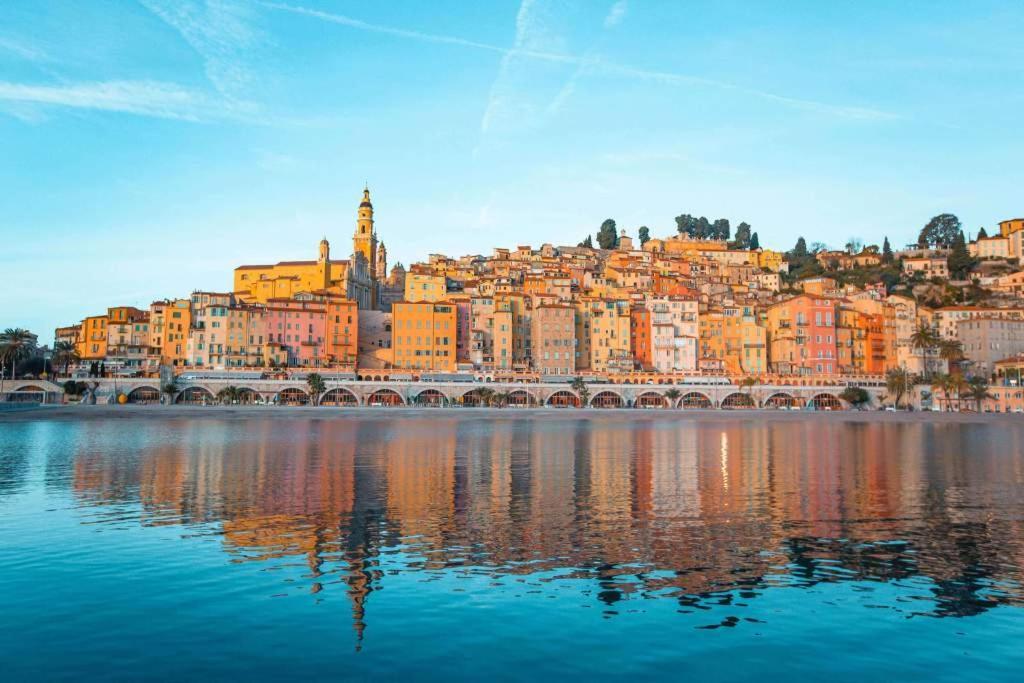 Appartamento Les Terrasses 2Pers Parking Wifi Roccabruna Esterno foto
